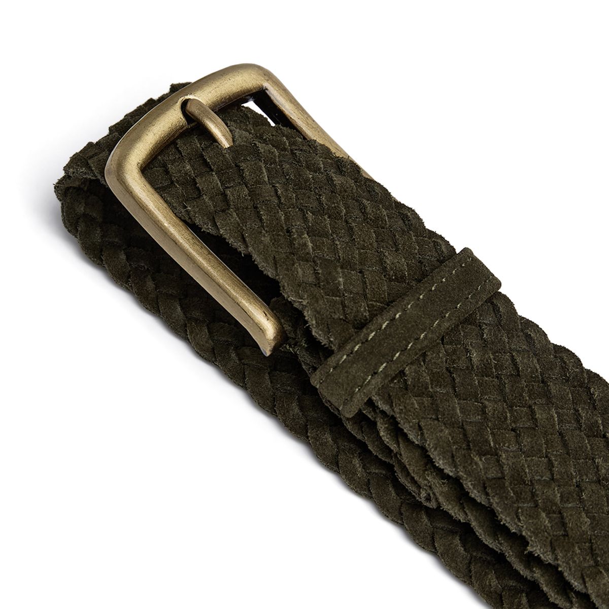 16504 Jeans Belt - Mud / Army Green