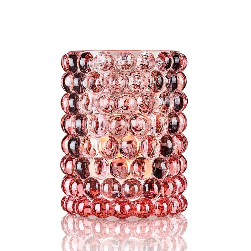 Hurricane Lamp Boule Large - Rose