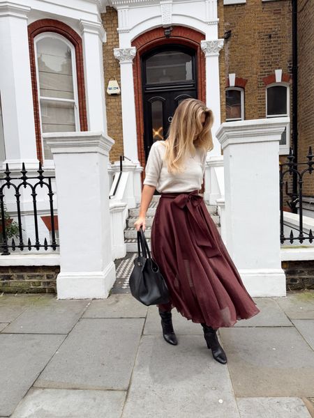 Hovedbilde Solid Skirt - Bordeaux