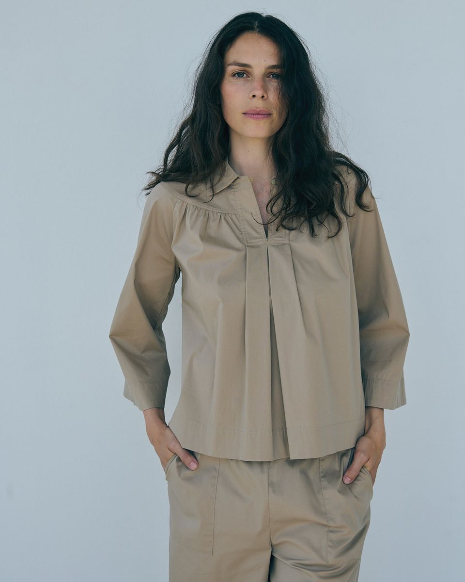 Vilma Shirt - Dark Sand
